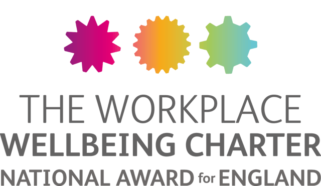 The workplace wellbeing charter national award for England logo