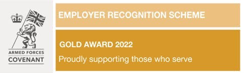 armed forces covenant gold award 2022
