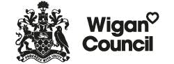 Image with text: Wigan Council